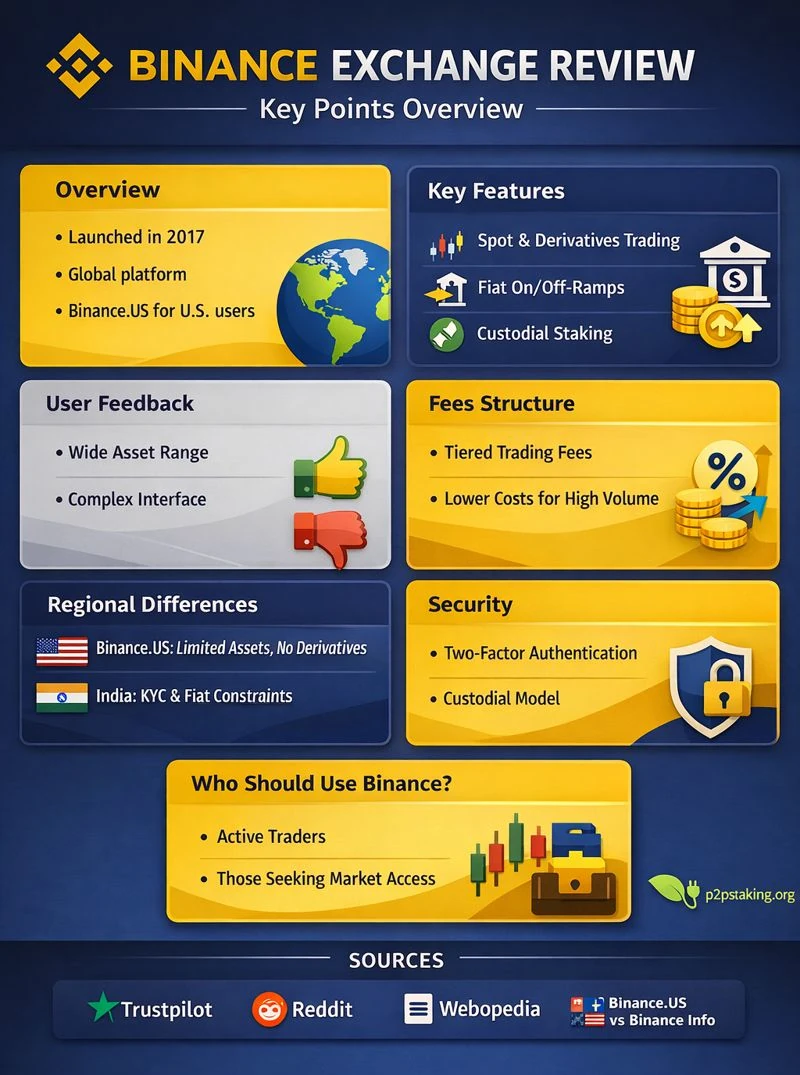 Binance Review : Exchange Key Points Overview