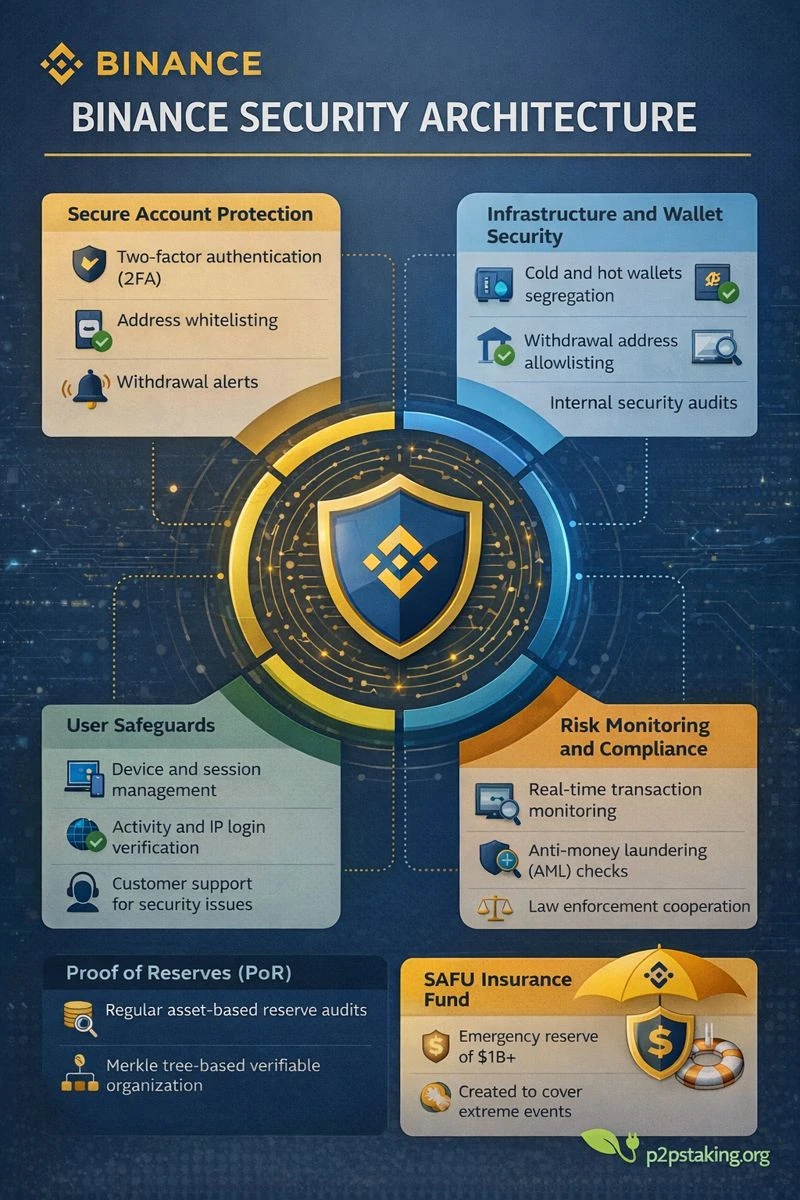 Is Binance Safe? See yourself with the Security Architecture