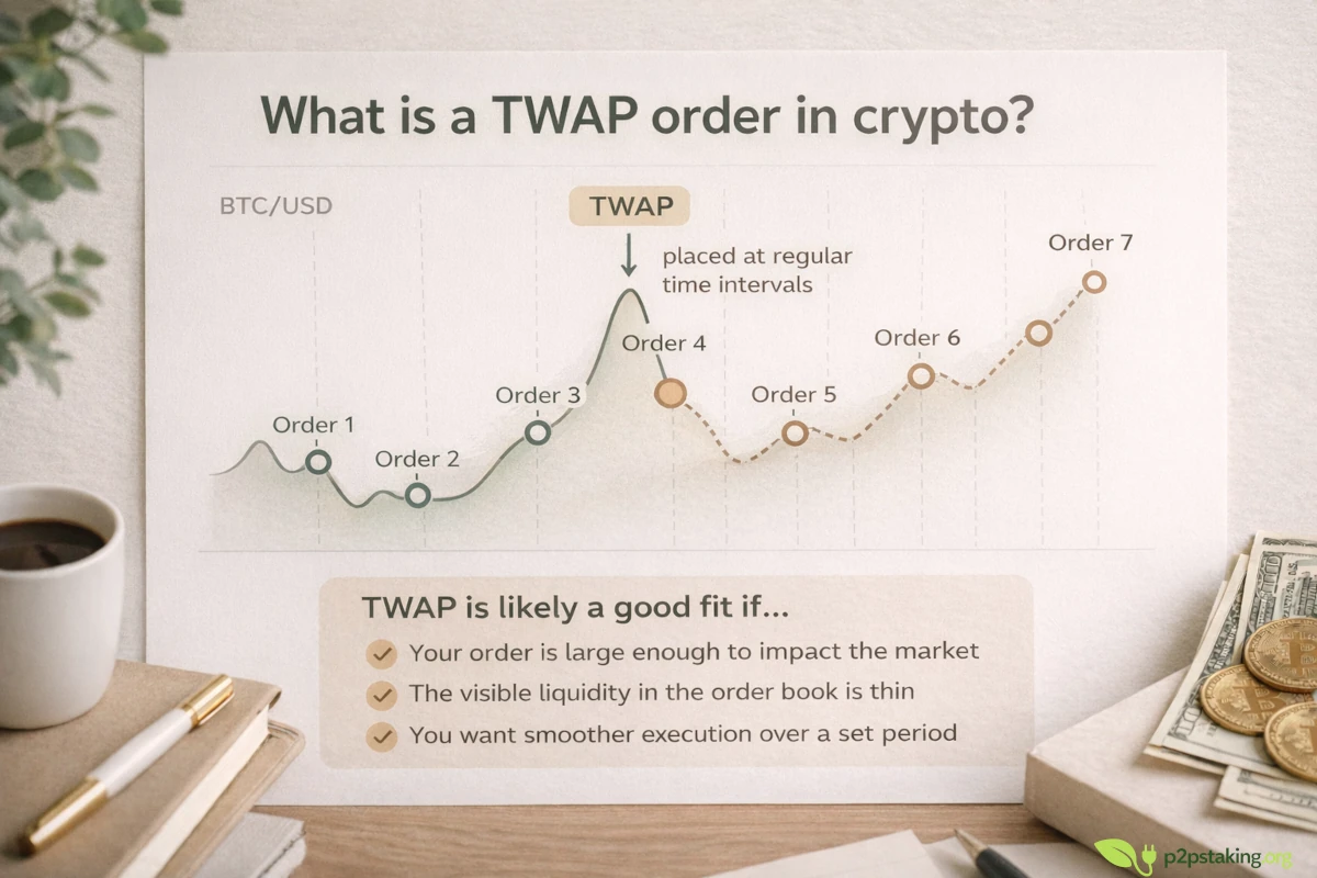 What Is a TWAP Order in Crypto?