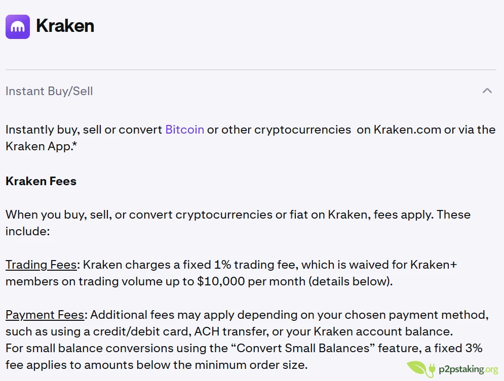 kraken basic trading fees