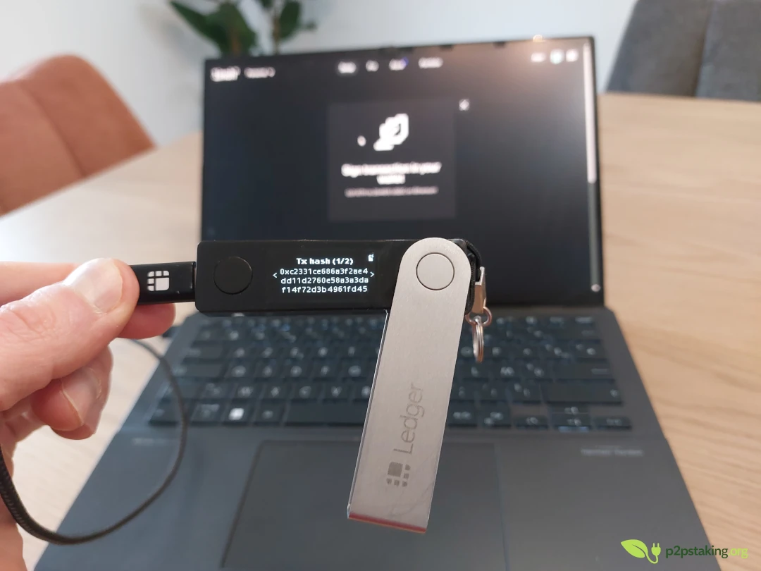 UX when blind signing a transaction on 1inch